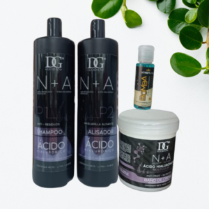 Kit - Alisado Hialurónico para Cabellos Rebeldes